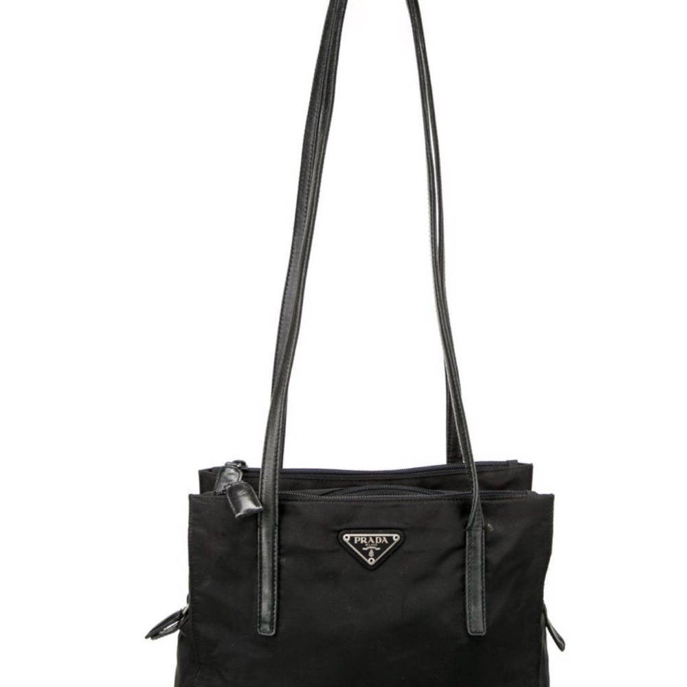 Prada Black Nylon Shoulder Bag